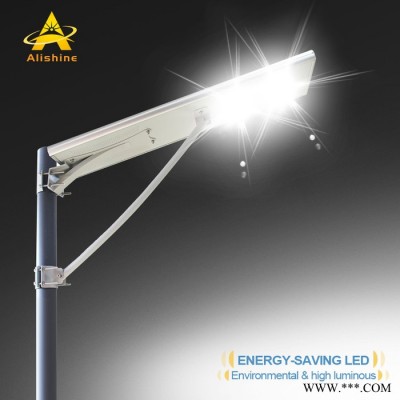 深圳工廠直銷 阿里陽光AL-230 LED太陽能路燈30w 一體化太陽能路燈 太陽能庭院燈 太陽能感應(yīng)燈 鋰電池太陽能燈