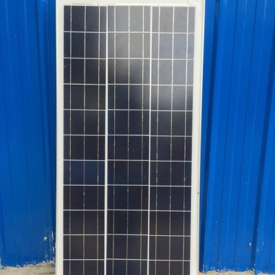 全新A級(jí)多晶太陽能電池板100W太陽能板12V家用充電板光伏發(fā)電板