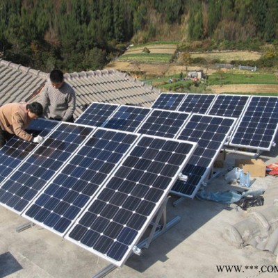 廠價供應 光伏組件單晶硅太陽能板 260W 小型家用太陽能發(fā)電系統(tǒng)