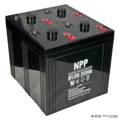 耐普蓄電池2V2500AH太陽(yáng)能光伏系統(tǒng)NPG2500-2 NPP免維護(hù)直流屏儲(chǔ)能專用廠家