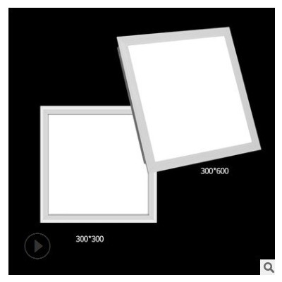 led面板燈 300*300廚房衛(wèi)生間嵌入式辦公室吊頂燈600600led平板燈
