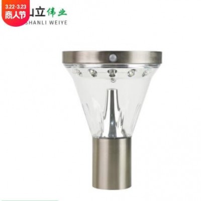 太陽能感應燈60LED人體紅外感應車庫燈防盜燈走廊燈感應燈