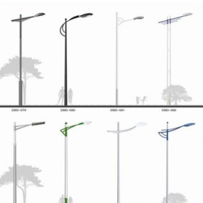 路燈廠(chǎng)家 led太陽(yáng)能路燈桿3米4米6米8米路燈桿道路單臂燈桿可定制